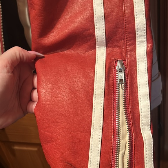 NWT Free People We The Free Retro Vegan Moto Jacket - Picture 8 of 16